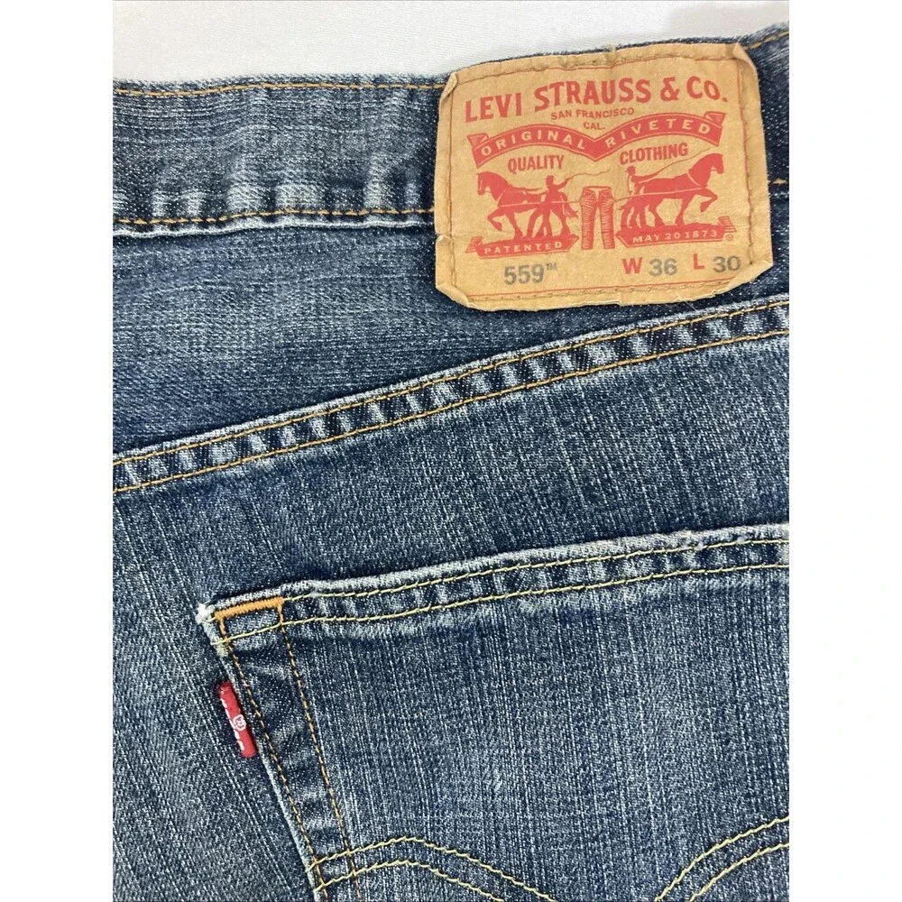 Levis used no